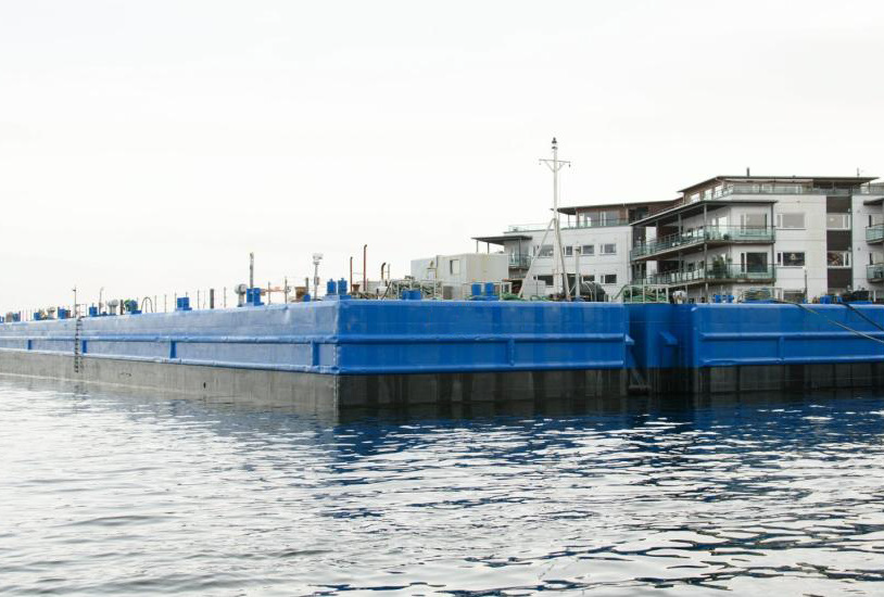 2 x 1976 Built 91 x 27 m Flat Top Barges