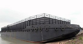 4 x Flat Top Barge 91mt x 24mt - 10 t/m2