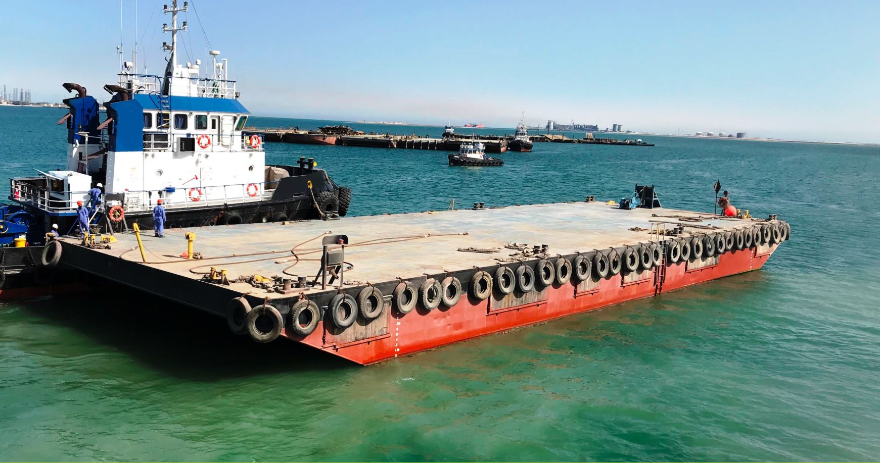 2015 Built 45 x 15 m Flat Top Barge